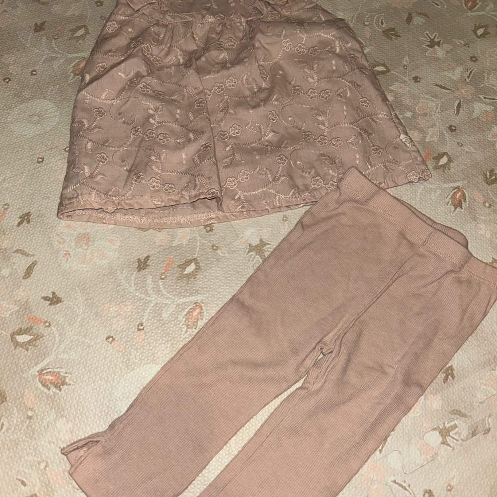 Kids Tan Matching Set